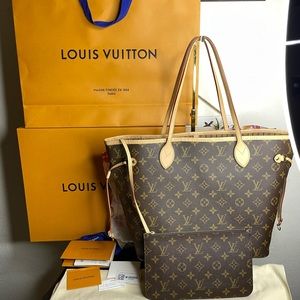 100% authentic Louis Vuitton neverful MM